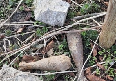 niewybuchy na polu